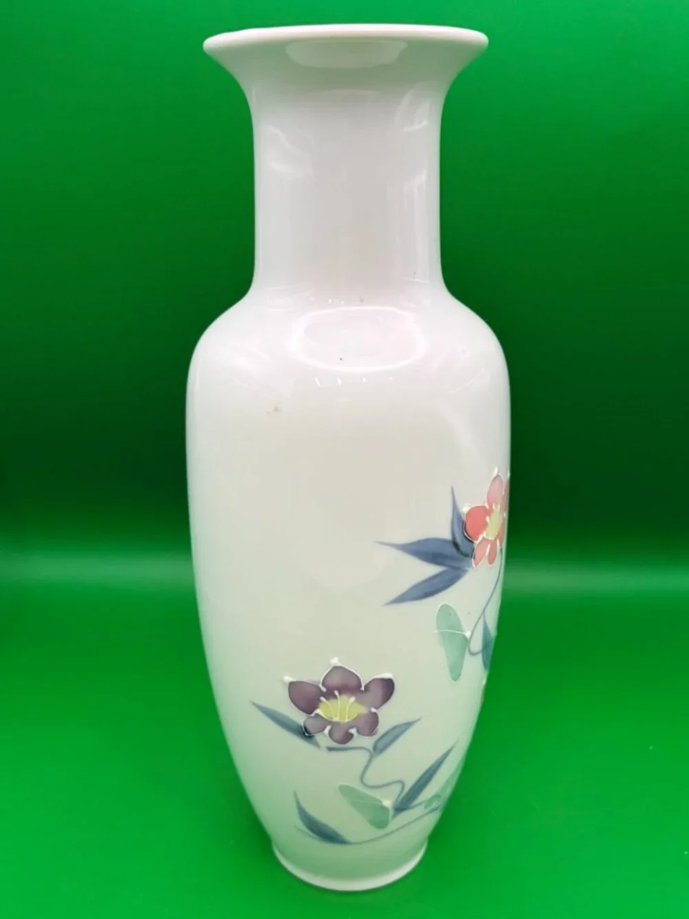 Vintage Japanese Milk Glass Floral Vase – Apex Quality Japan MCM Statement Piece